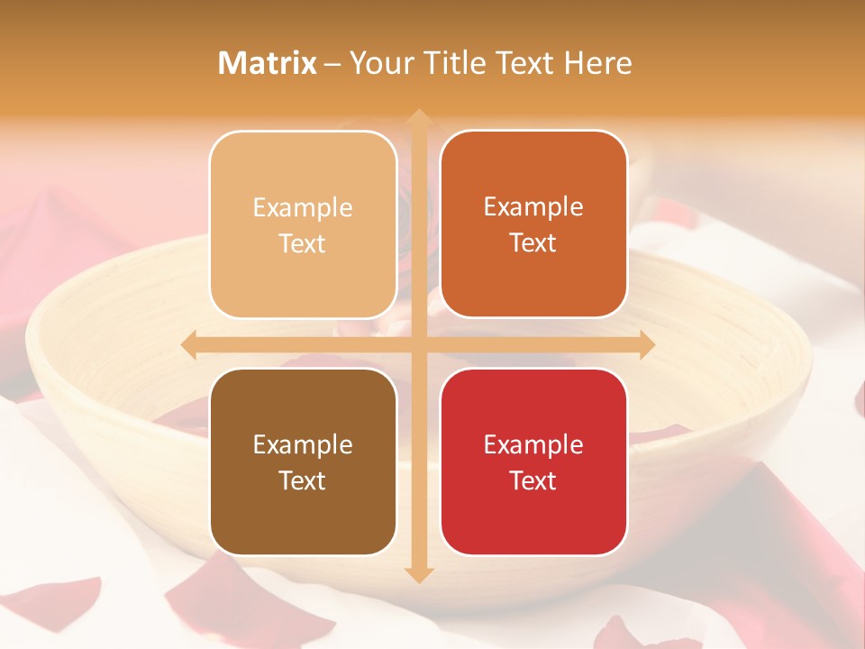 Red Handcare Natural PowerPoint Template