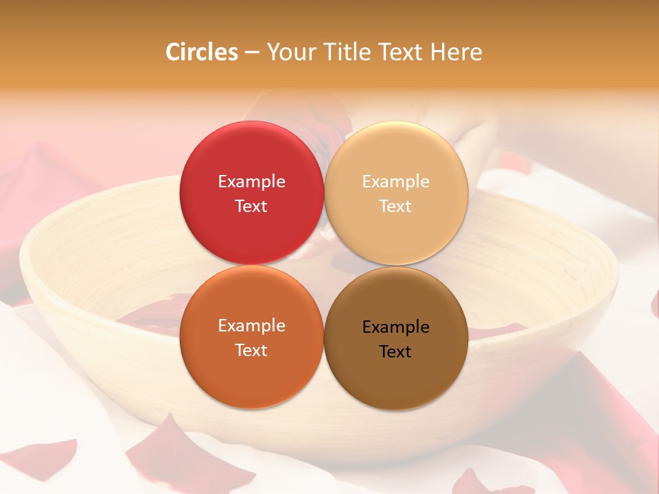 Red Handcare Natural PowerPoint Template