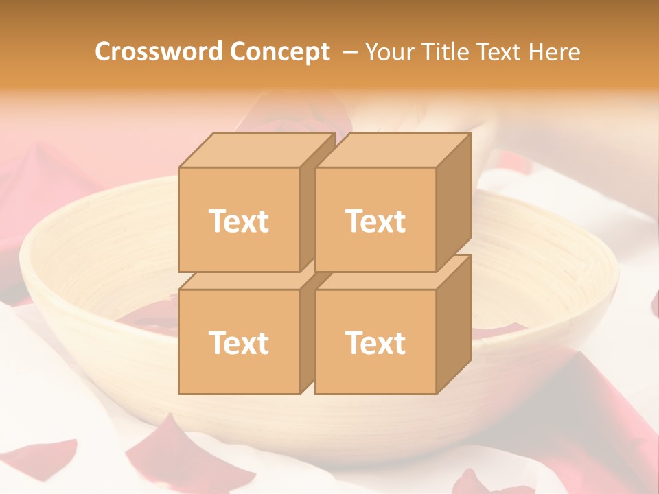 Red Handcare Natural PowerPoint Template