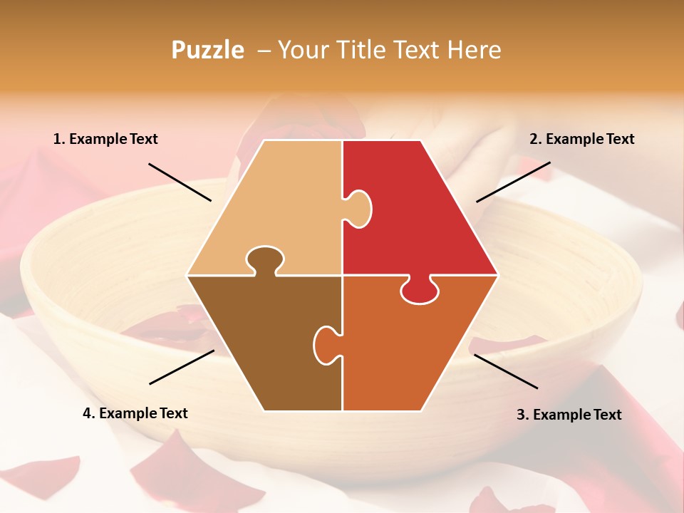 Red Handcare Natural PowerPoint Template