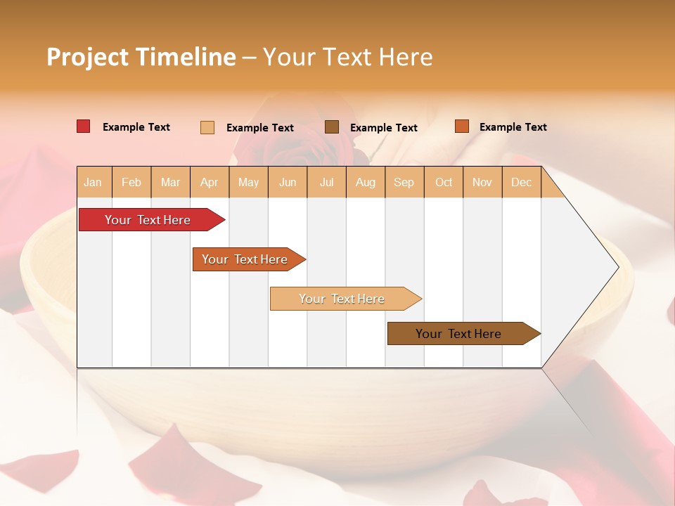 Red Handcare Natural PowerPoint Template