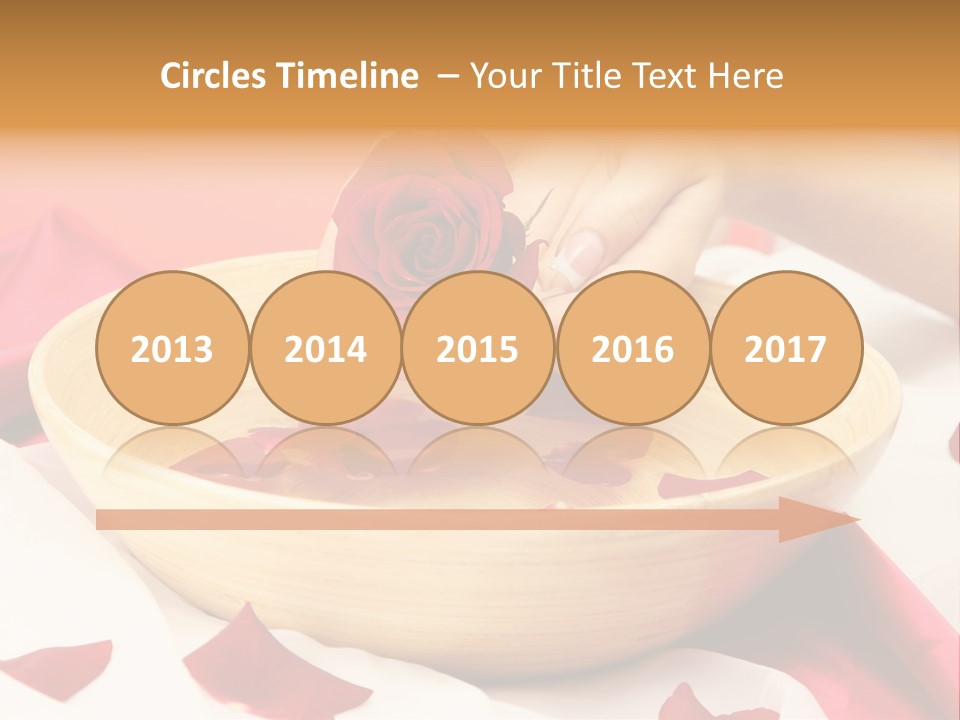 Red Handcare Natural PowerPoint Template