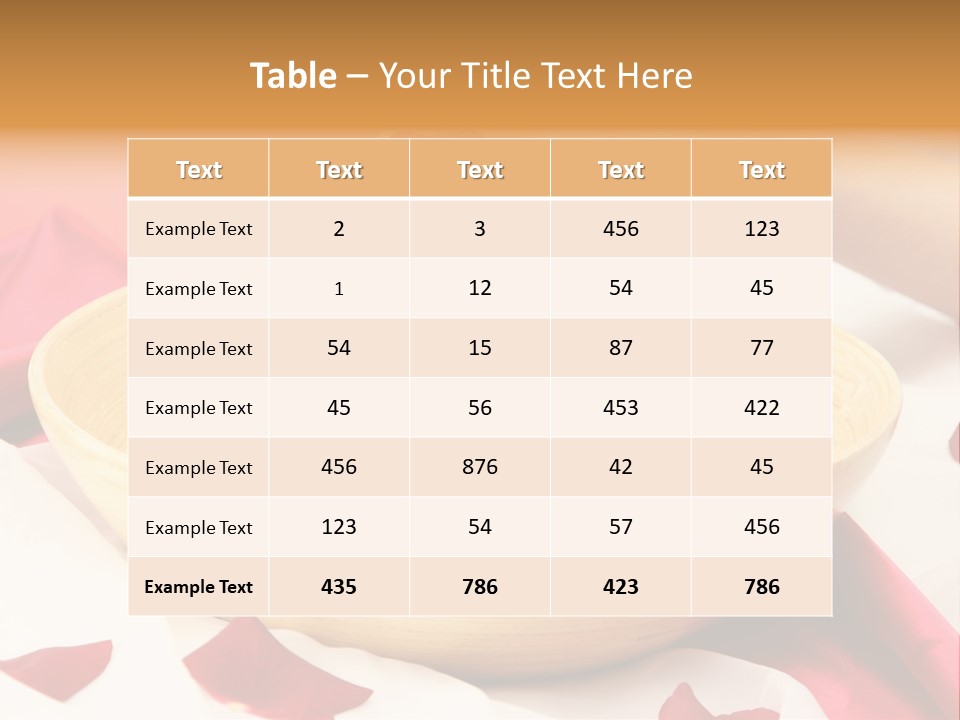 Red Handcare Natural PowerPoint Template
