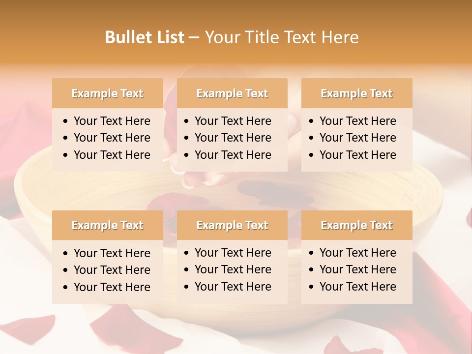 Red Handcare Natural PowerPoint Template