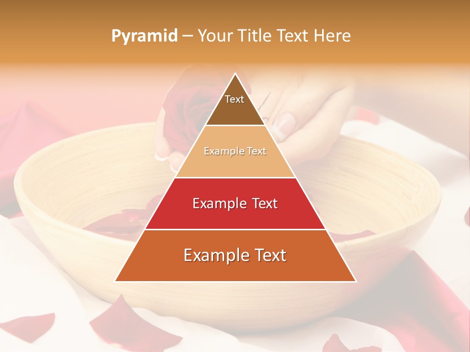 Red Handcare Natural PowerPoint Template