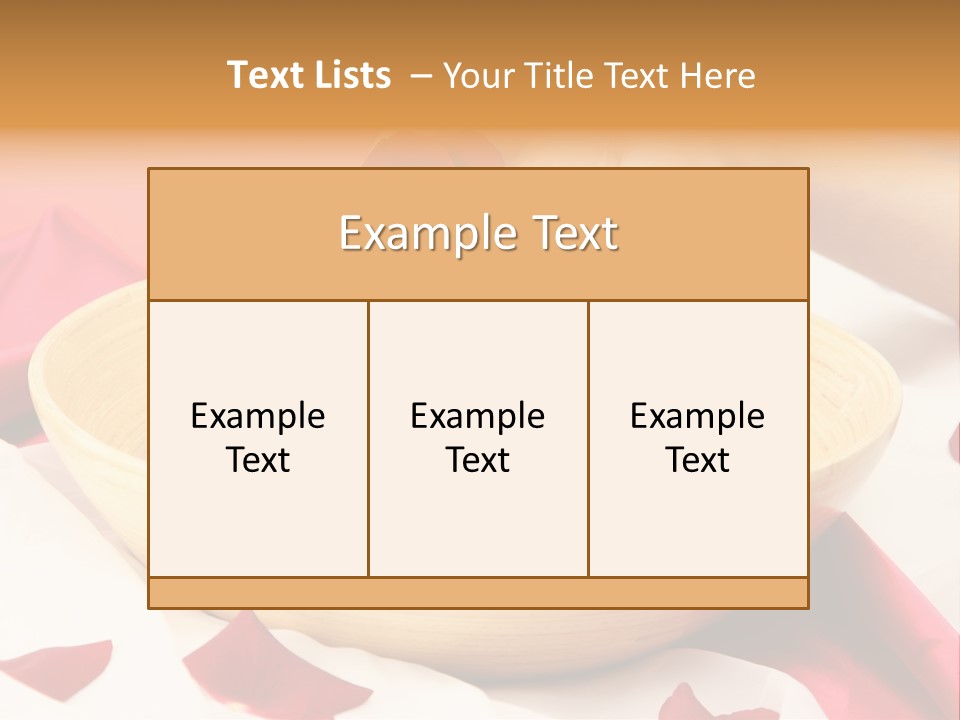 Red Handcare Natural PowerPoint Template