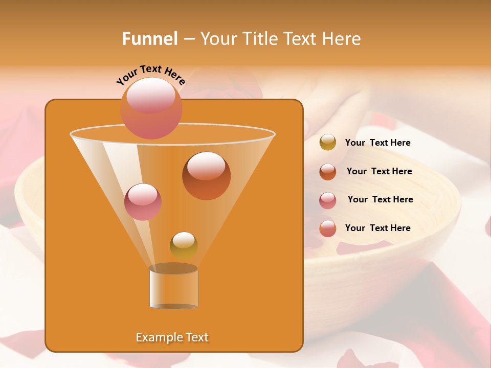 Red Handcare Natural PowerPoint Template