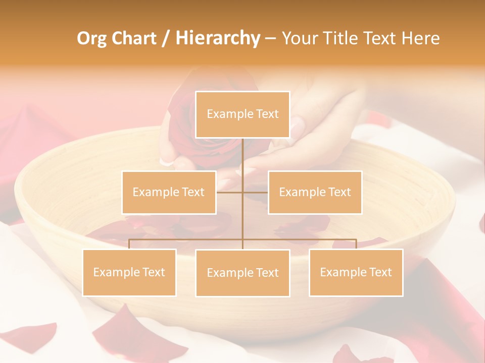 Red Handcare Natural PowerPoint Template