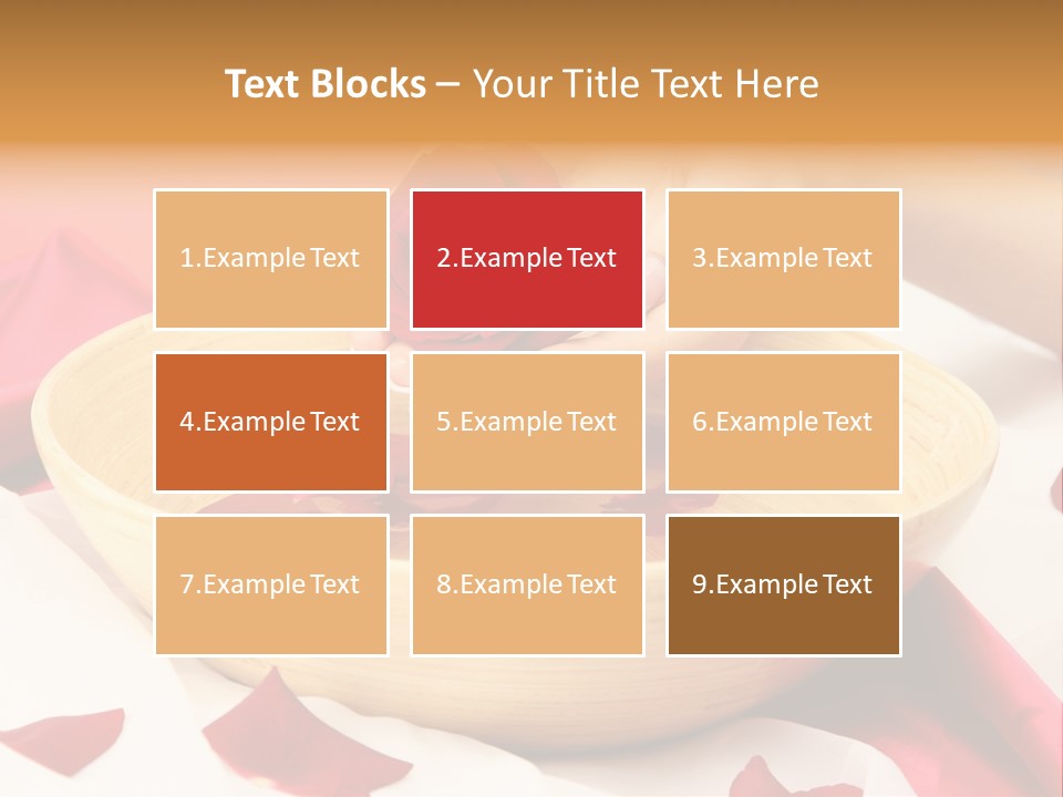 Red Handcare Natural PowerPoint Template