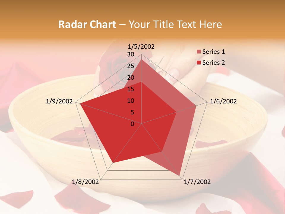 Red Handcare Natural PowerPoint Template