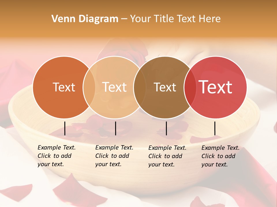 Red Handcare Natural PowerPoint Template