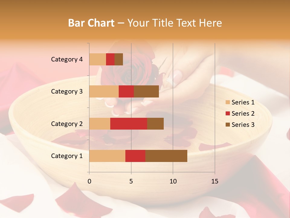 Red Handcare Natural PowerPoint Template