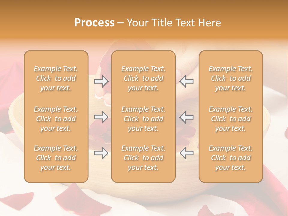 Red Handcare Natural PowerPoint Template