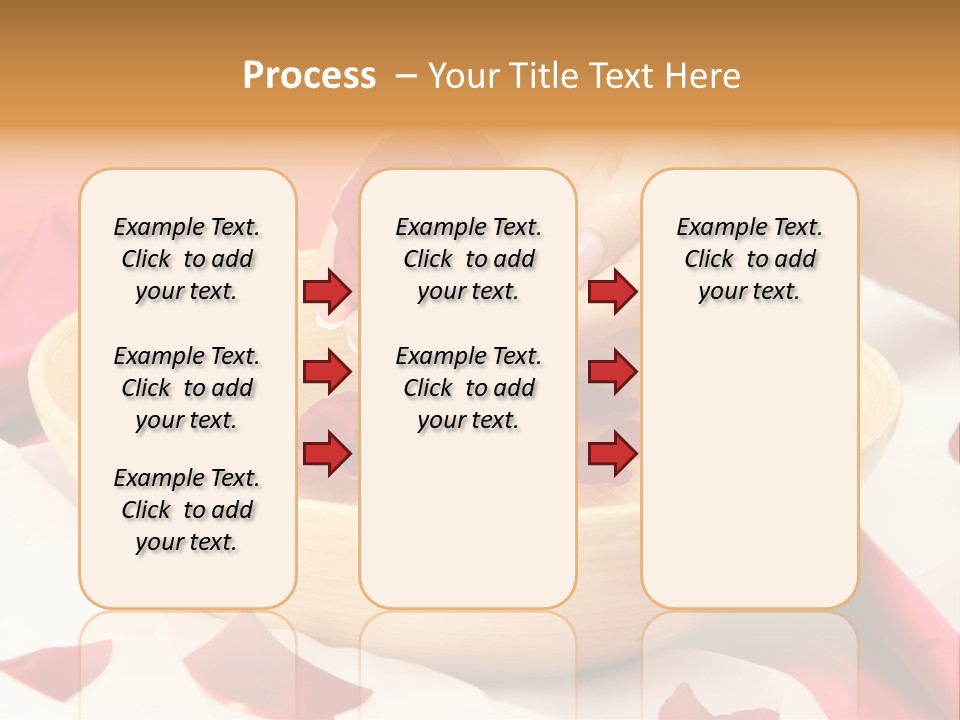 Red Handcare Natural PowerPoint Template