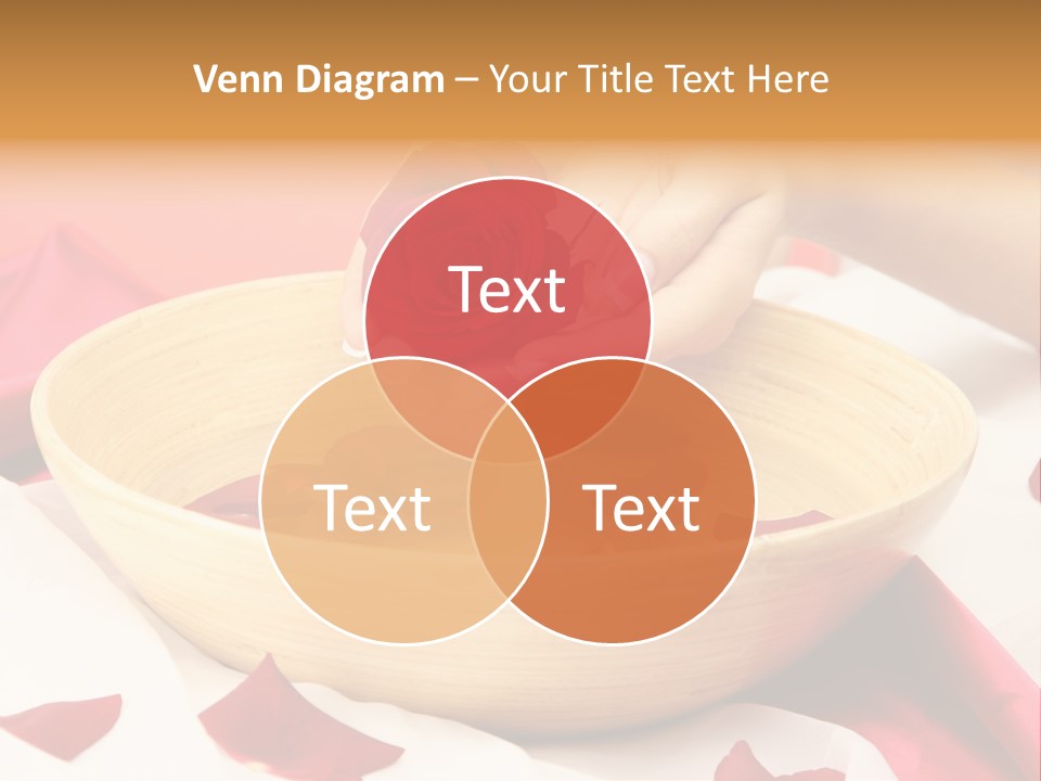 Red Handcare Natural PowerPoint Template