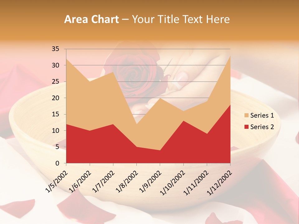 Red Handcare Natural PowerPoint Template