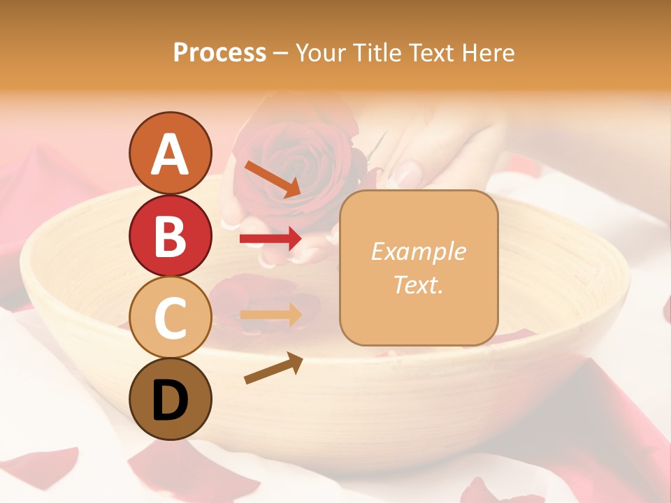 Red Handcare Natural PowerPoint Template