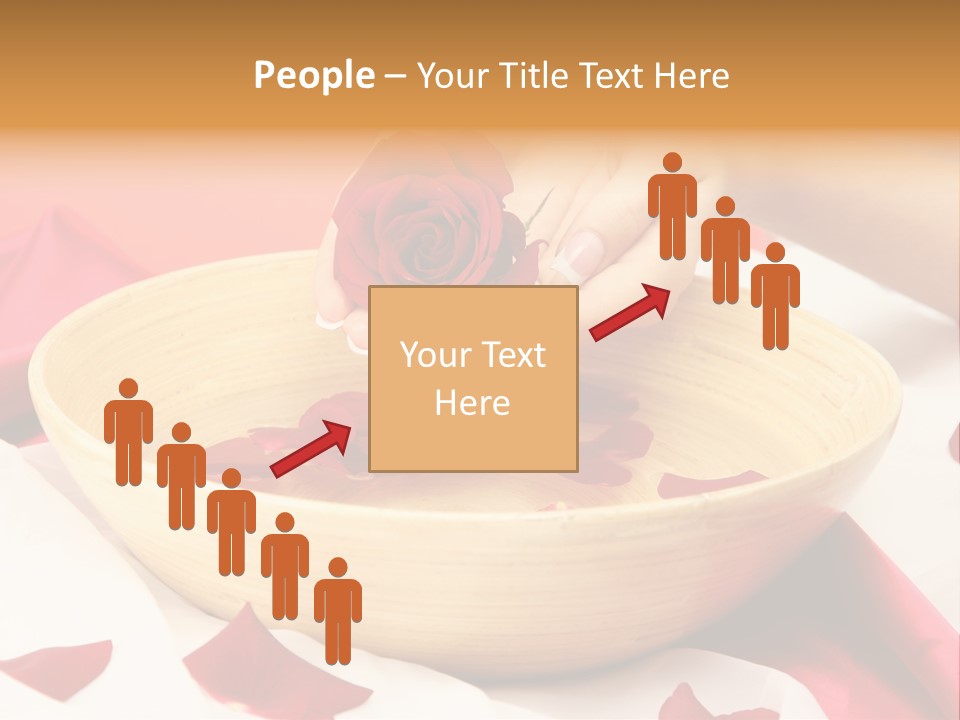 Red Handcare Natural PowerPoint Template