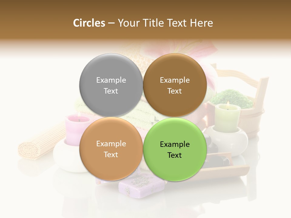 Aromatherapy Setting Bast PowerPoint Template