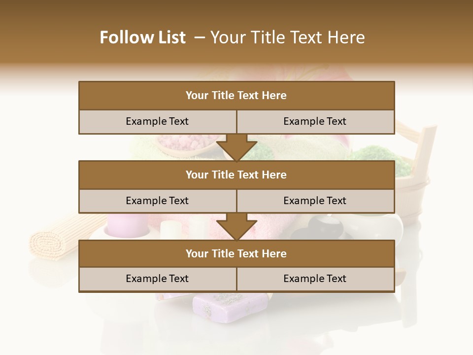 Aromatherapy Setting Bast PowerPoint Template