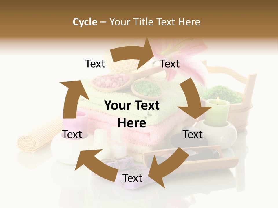 Aromatherapy Setting Bast PowerPoint Template