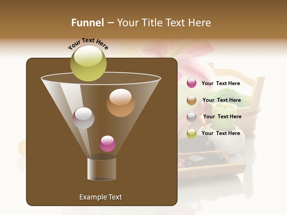 Aromatherapy Setting Bast PowerPoint Template