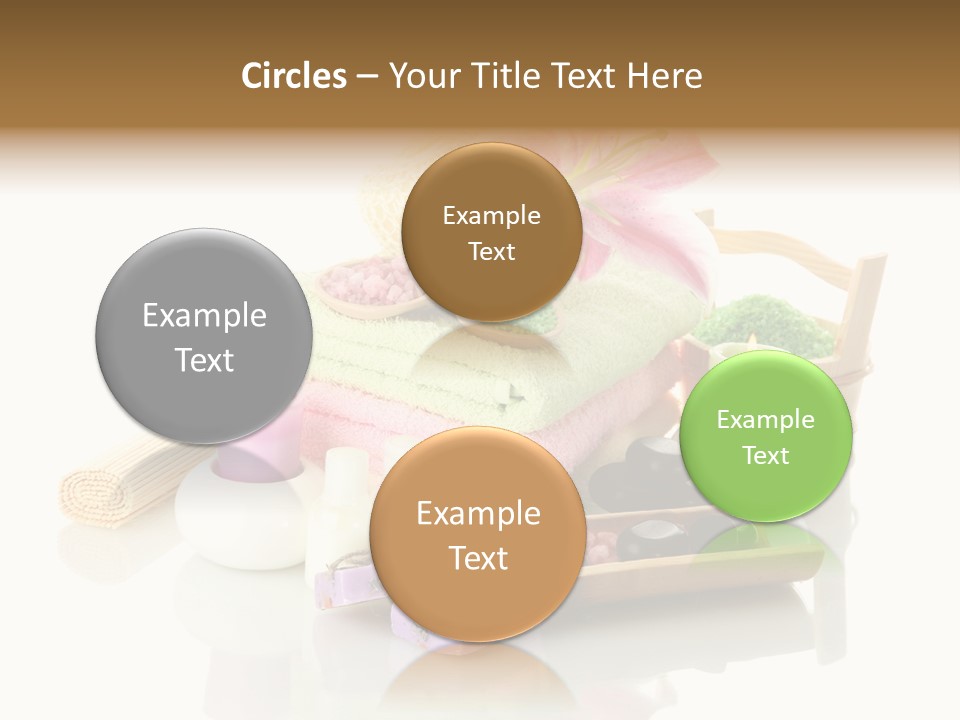 Aromatherapy Setting Bast PowerPoint Template