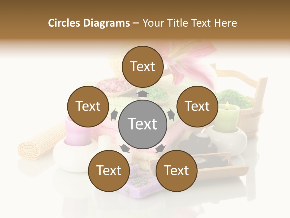 Aromatherapy Setting Bast PowerPoint Template