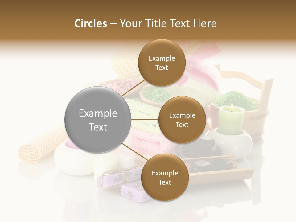 Aromatherapy Setting Bast PowerPoint Template