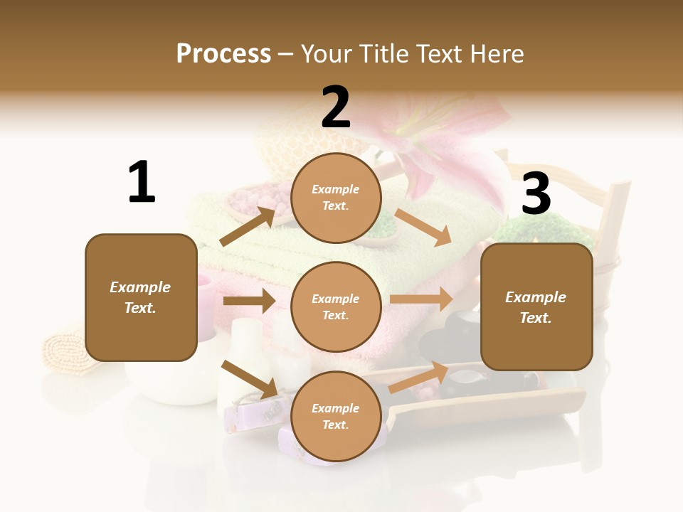 Aromatherapy Setting Bast PowerPoint Template