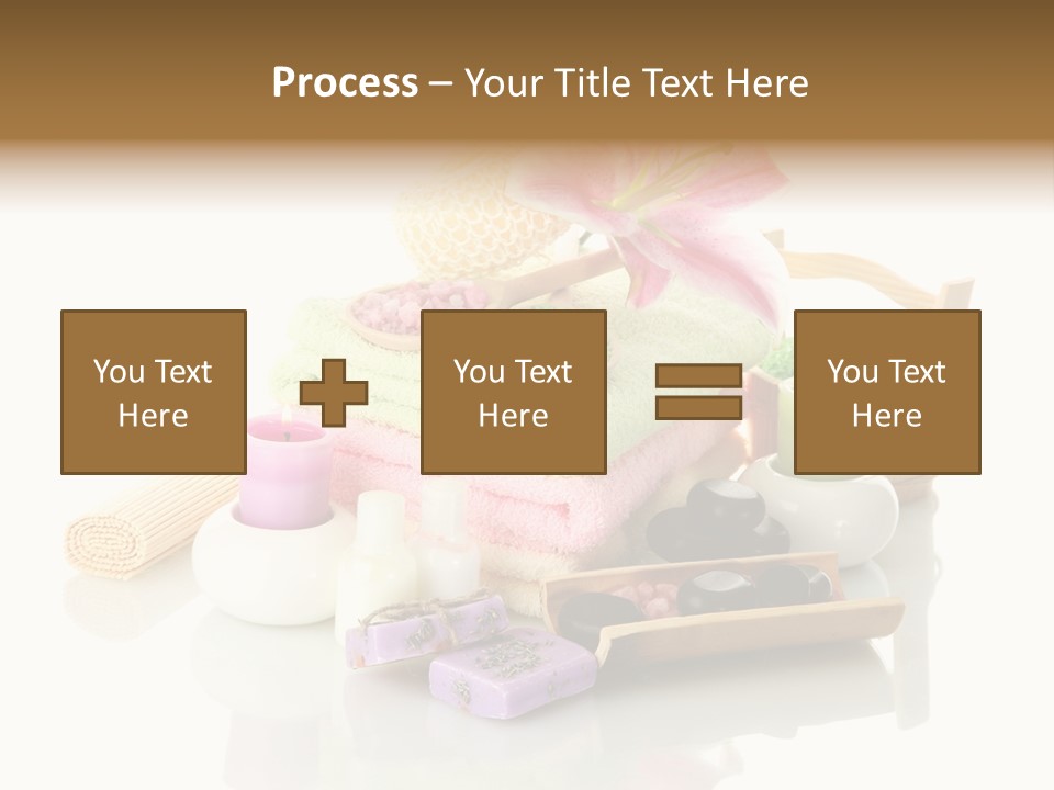 Aromatherapy Setting Bast PowerPoint Template