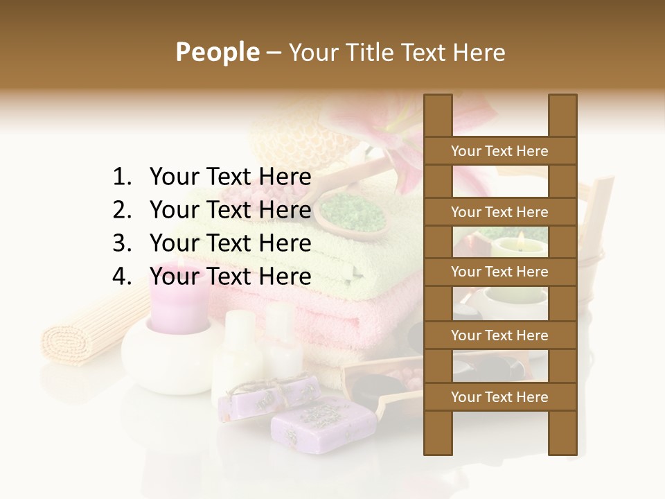 Aromatherapy Setting Bast PowerPoint Template