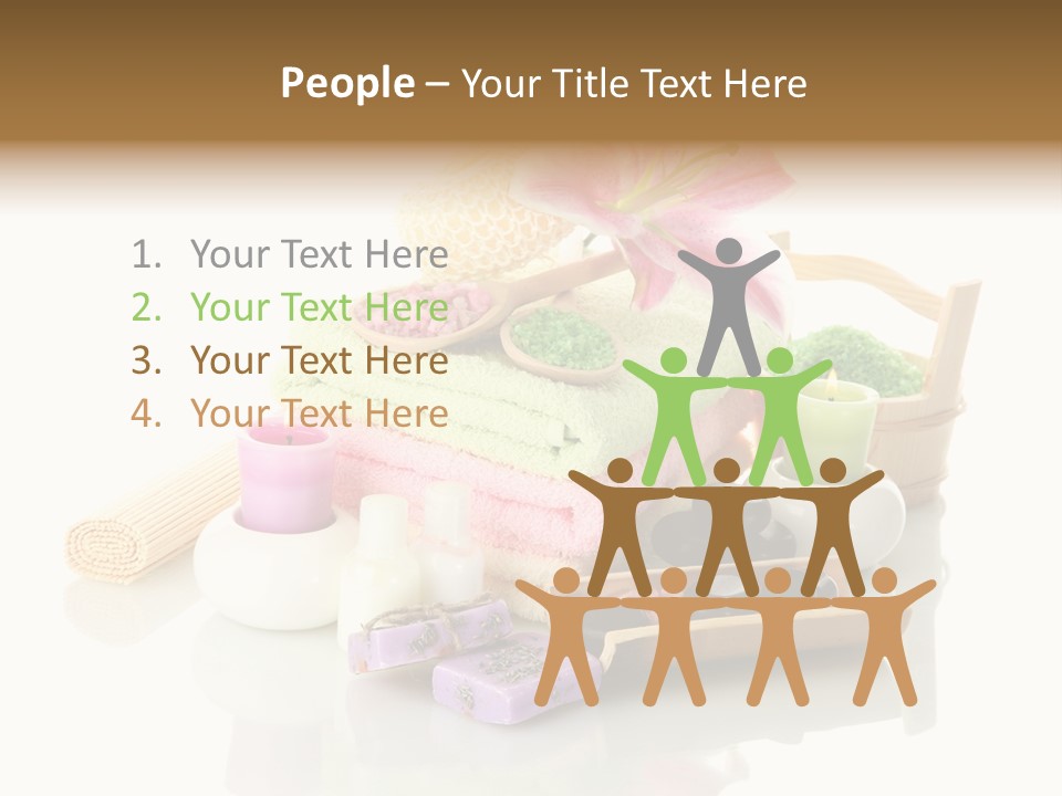 Aromatherapy Setting Bast PowerPoint Template