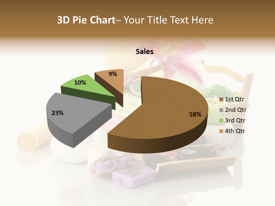 Aromatherapy Setting Bast PowerPoint Template