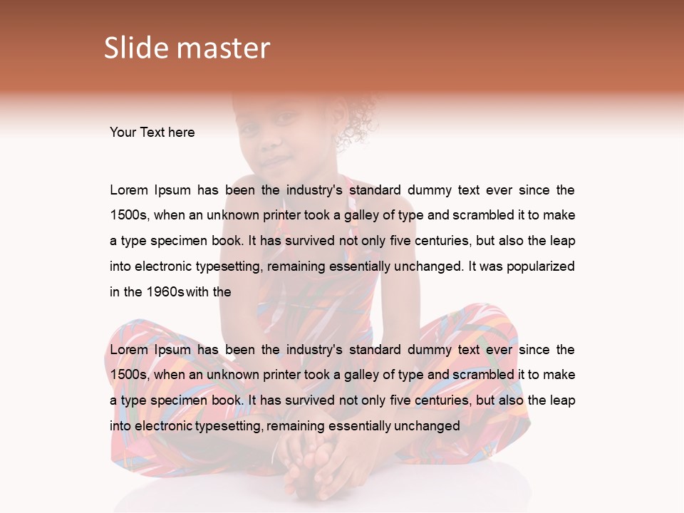 Looking Up Active Sweet PowerPoint Template
