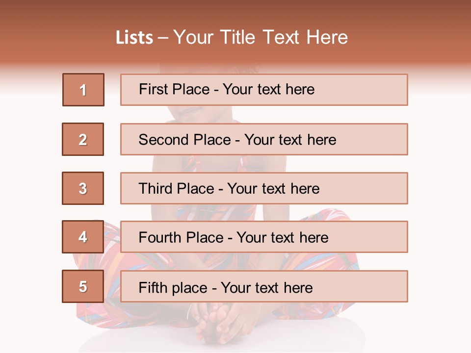 Looking Up Active Sweet PowerPoint Template