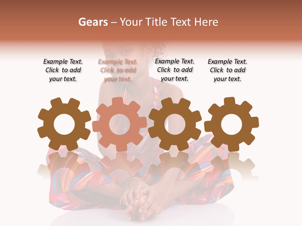 Looking Up Active Sweet PowerPoint Template