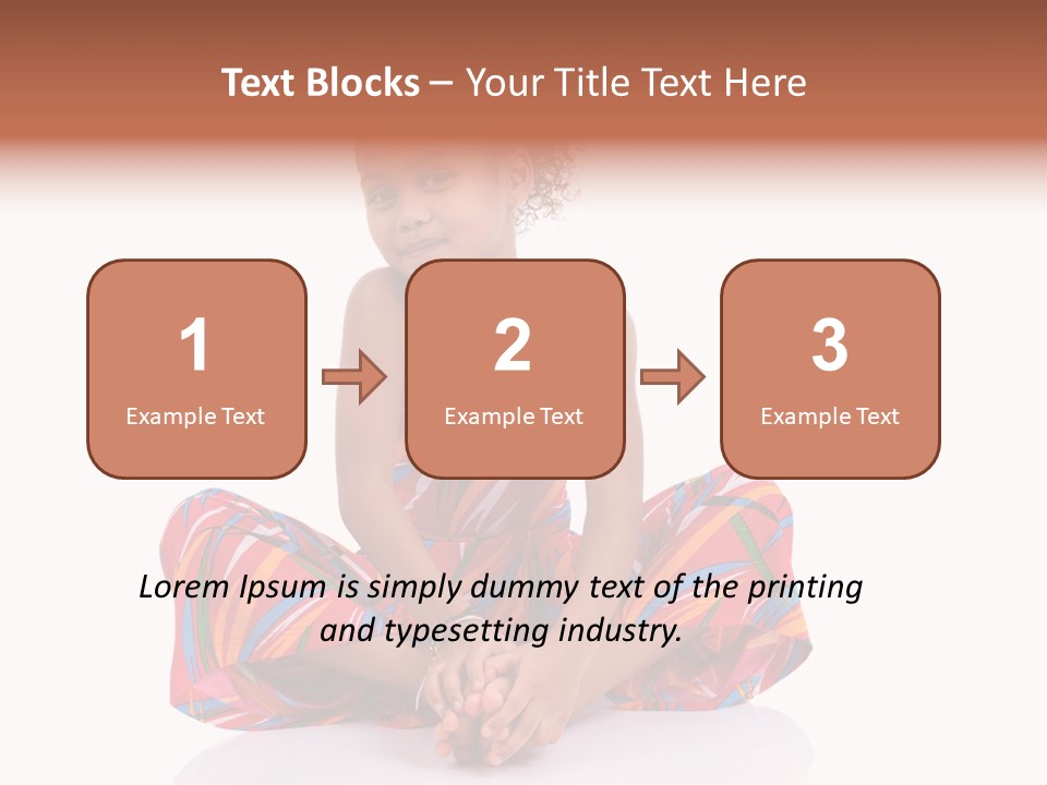Looking Up Active Sweet PowerPoint Template