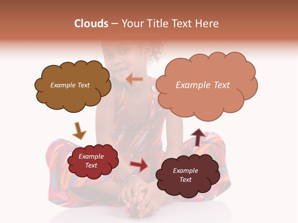 Looking Up Active Sweet PowerPoint Template
