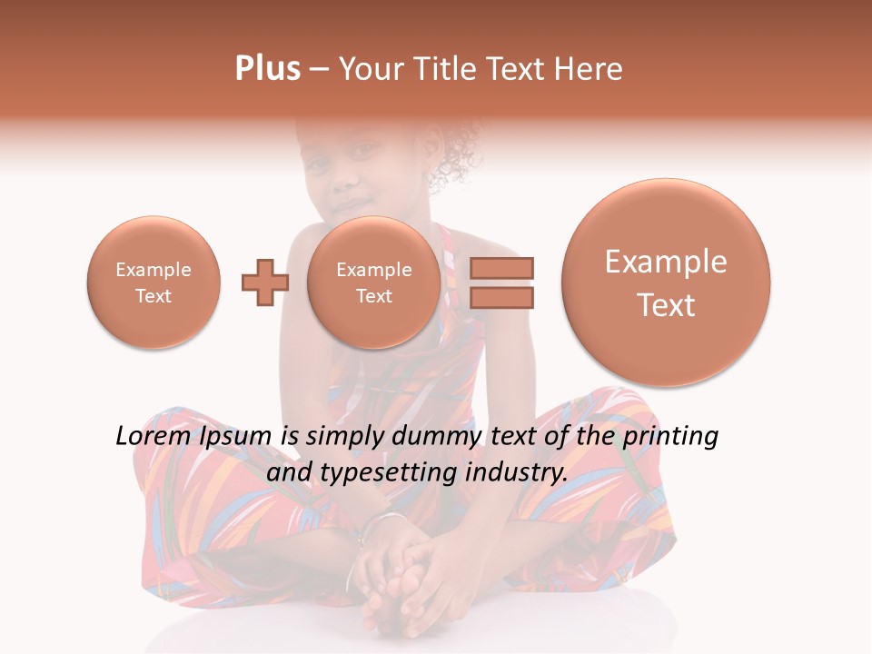 Looking Up Active Sweet PowerPoint Template