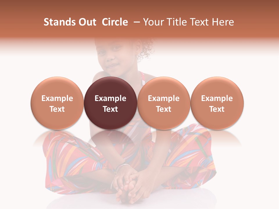 Looking Up Active Sweet PowerPoint Template