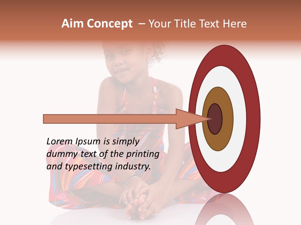 Looking Up Active Sweet PowerPoint Template