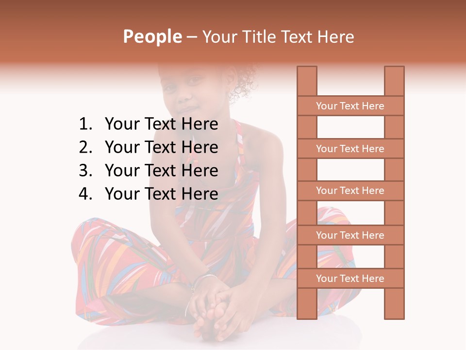Looking Up Active Sweet PowerPoint Template