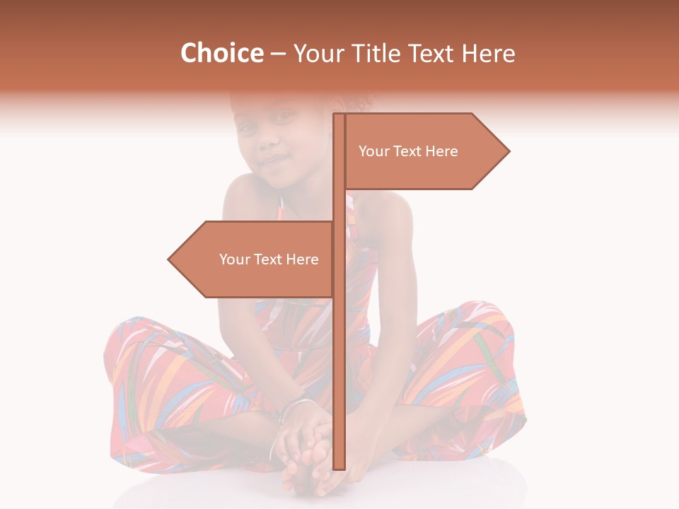 Looking Up Active Sweet PowerPoint Template