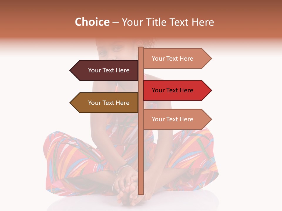 Looking Up Active Sweet PowerPoint Template
