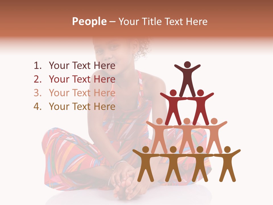 Looking Up Active Sweet PowerPoint Template