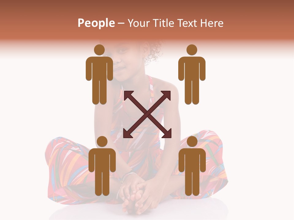 Looking Up Active Sweet PowerPoint Template