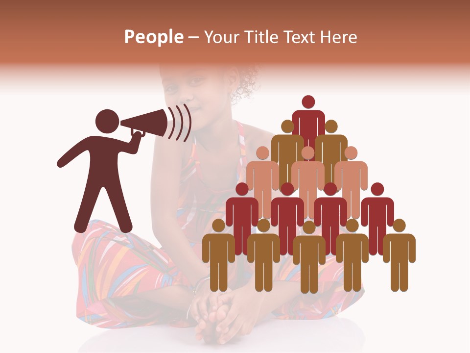 Looking Up Active Sweet PowerPoint Template