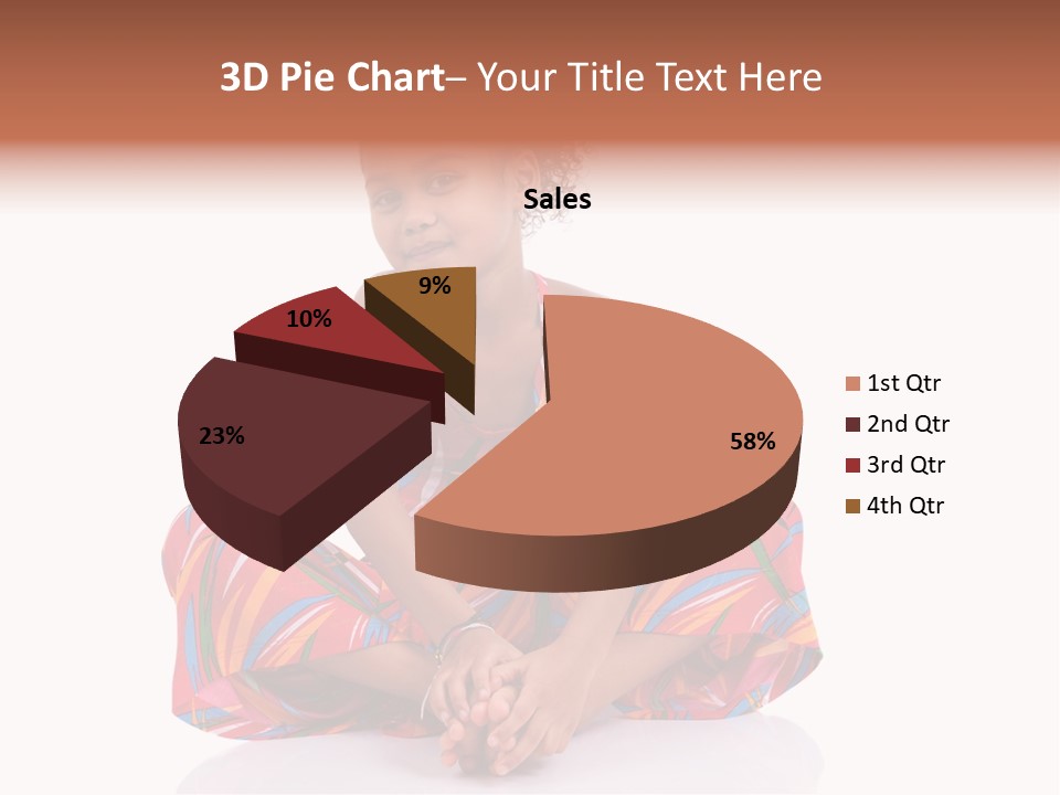 Looking Up Active Sweet PowerPoint Template