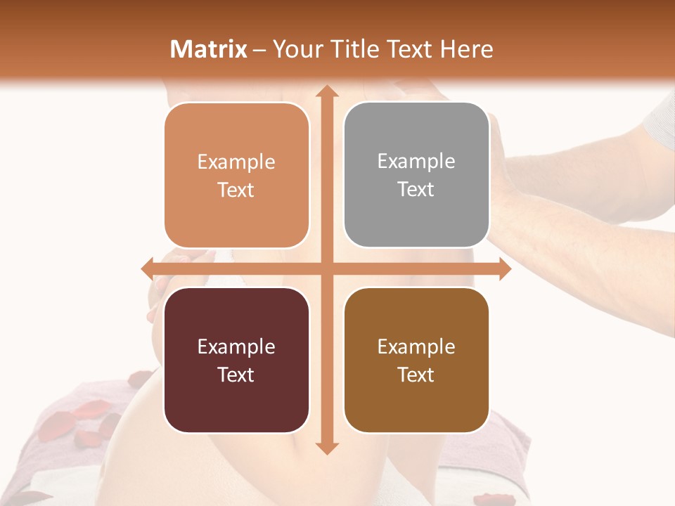 Relax Young Tummy PowerPoint Template